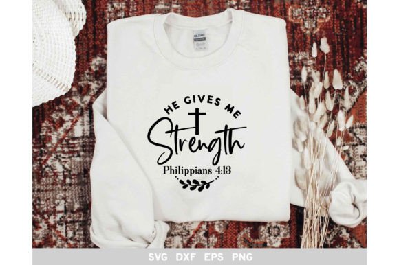 He Gives Strength Philippians 4 17 Embroidery Review