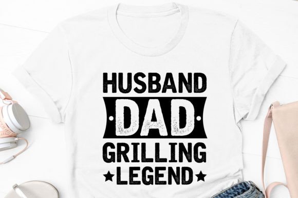 Husband Dad Grilling Legend Black Tshirt Review