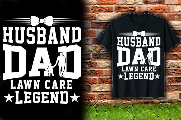 HUSBAND DAD LAWN CARE LEGEND TSHIRT DESI Review