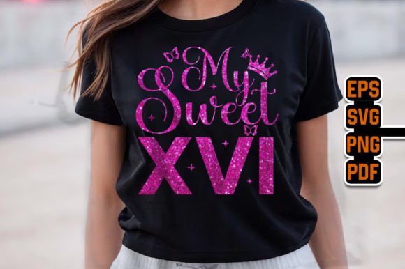 My Sweet XVI Birthday T-shirt Design Review
